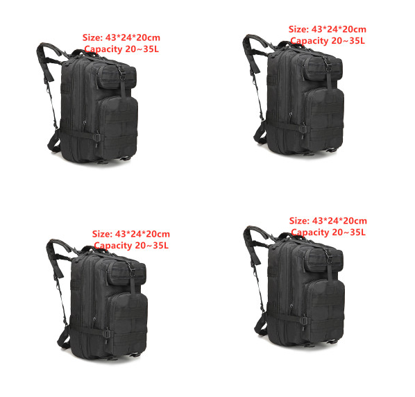 Taktischer Camouflage-Rucksack 40L – Bild 12 | LuxeStyle