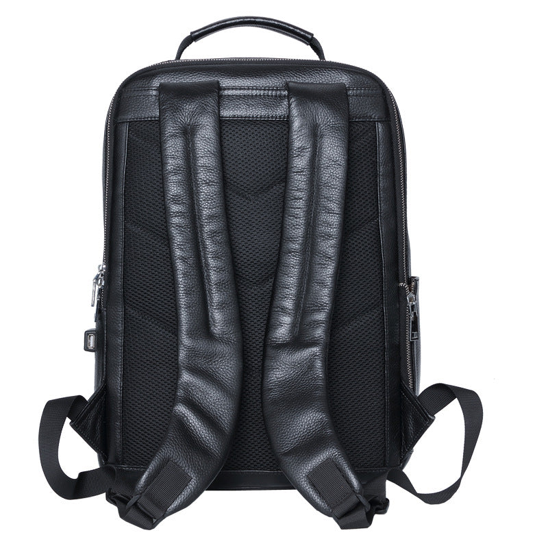 Business Rucksack aus Leder, gross – Bild 2 | LuxeStyle
