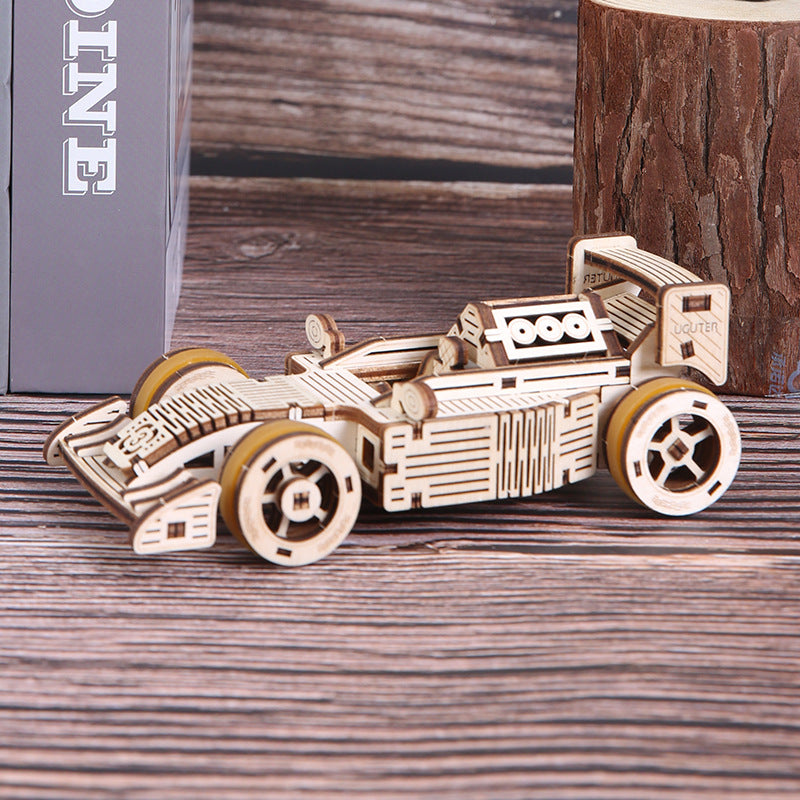 Mechanisches 3D-Holzpuzzle – Bild 3 | LuxeStyle