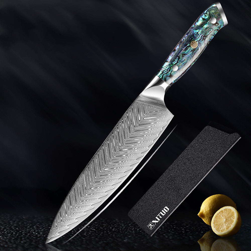 Japanisches Santoku Stahlmesser-Set (5-teilig) – Bild 4 | LuxeStyle