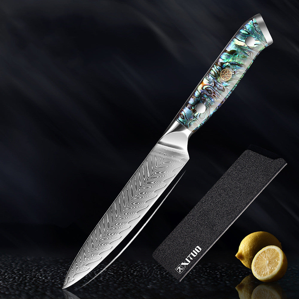 Japanisches Santoku Stahlmesser-Set (5-teilig) – Bild 3 | LuxeStyle