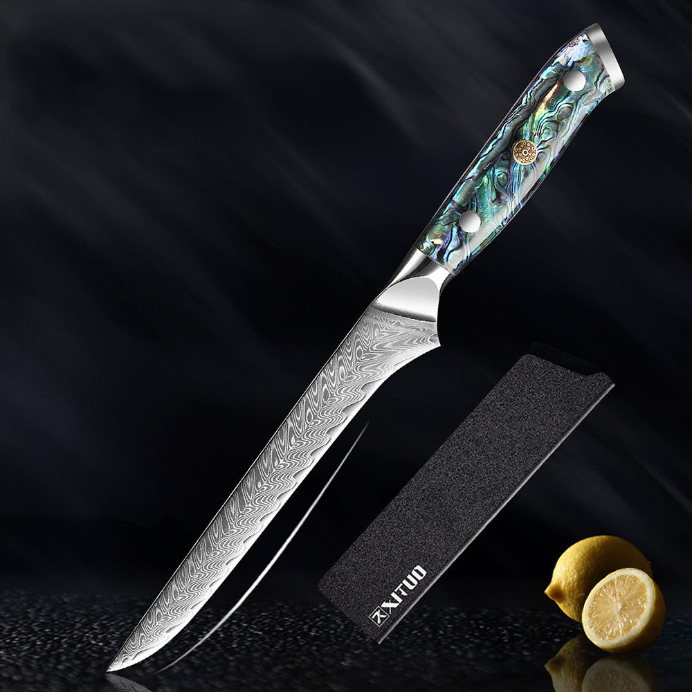 Japanisches Santoku Stahlmesser-Set (5-teilig) – Bild 5 | LuxeStyle