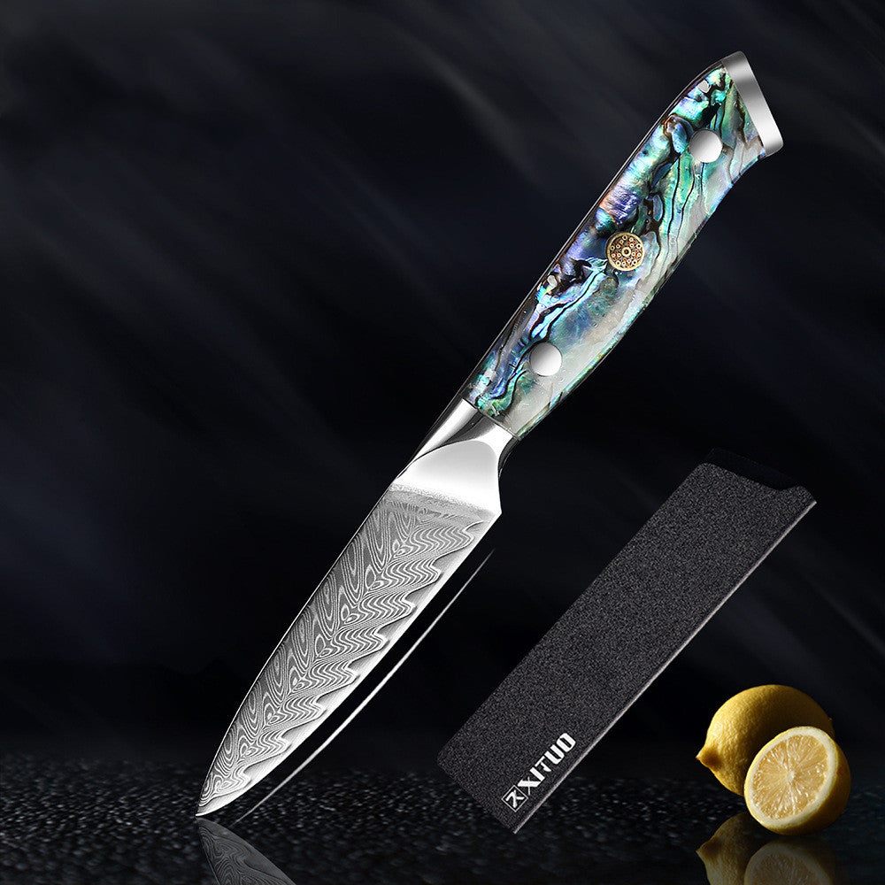 Japanisches Santoku Stahlmesser-Set (5-teilig) – Bild 6 | LuxeStyle