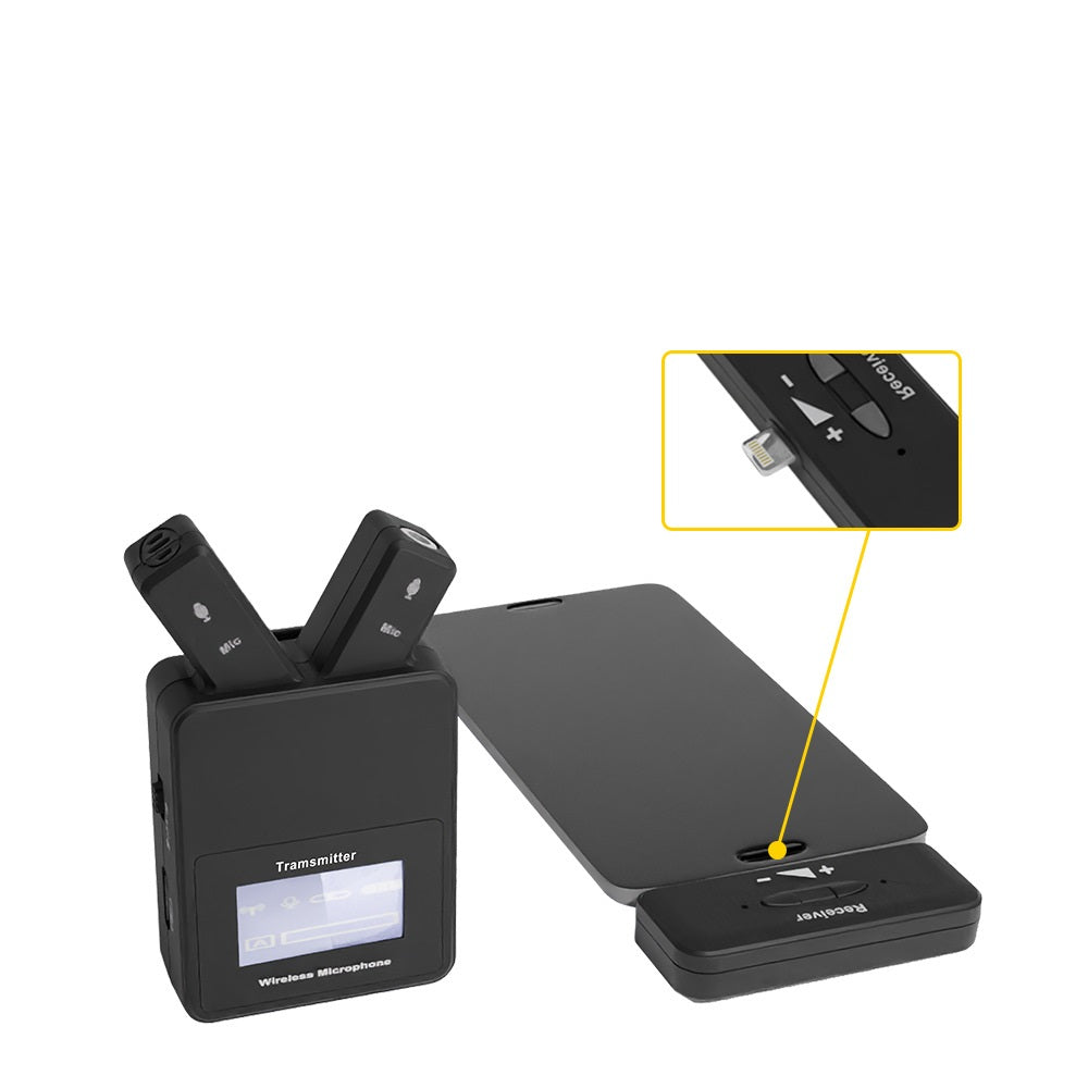W108 Mini Funkmikrofon mit USB-C-Anschluss
