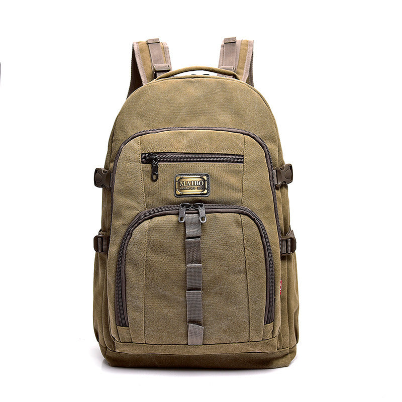 Rucksack für Reisen – 20‑35 L, Canvas – Bild 3 | LuxeStyle