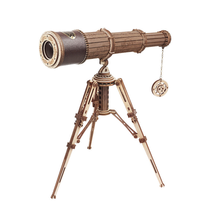 3D Holzpuzzle Astronomisches Teleskop – Bild 3 | LuxeStyle