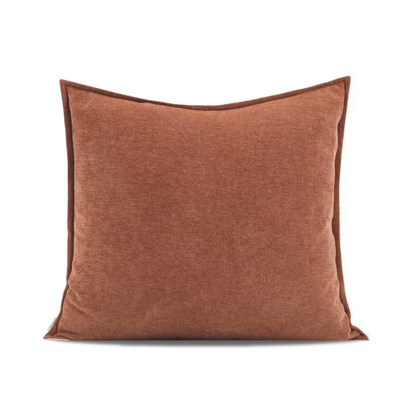 Kuscheliges Kissen in Orange-Kaffee-Farben – Bild 5 | LuxeStyle