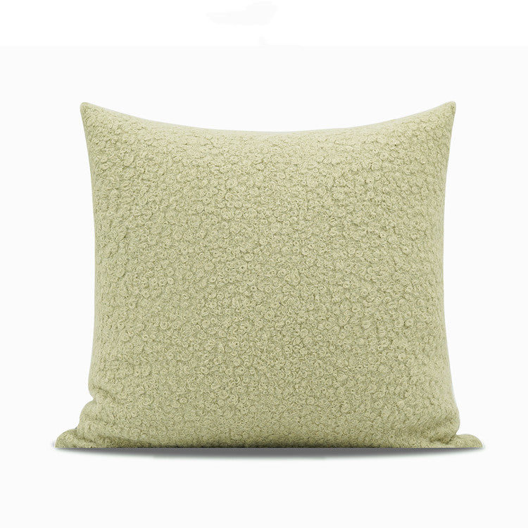Matcha-grünes Zierkissen im nordischen Stil – Bild 2 | LuxeStyle