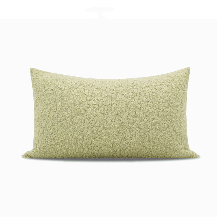 Matcha-grünes Zierkissen im nordischen Stil – Bild 4 | LuxeStyle