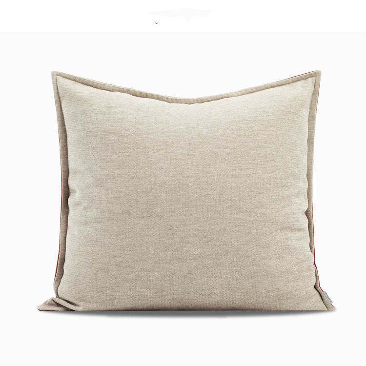 Kuscheliges Kissen in Orange-Kaffee-Farben – Bild 2 | LuxeStyle