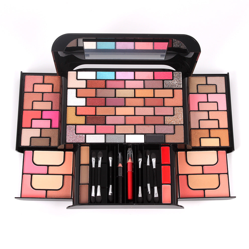 Make-up Palette für Augen, Wangen & Lippen