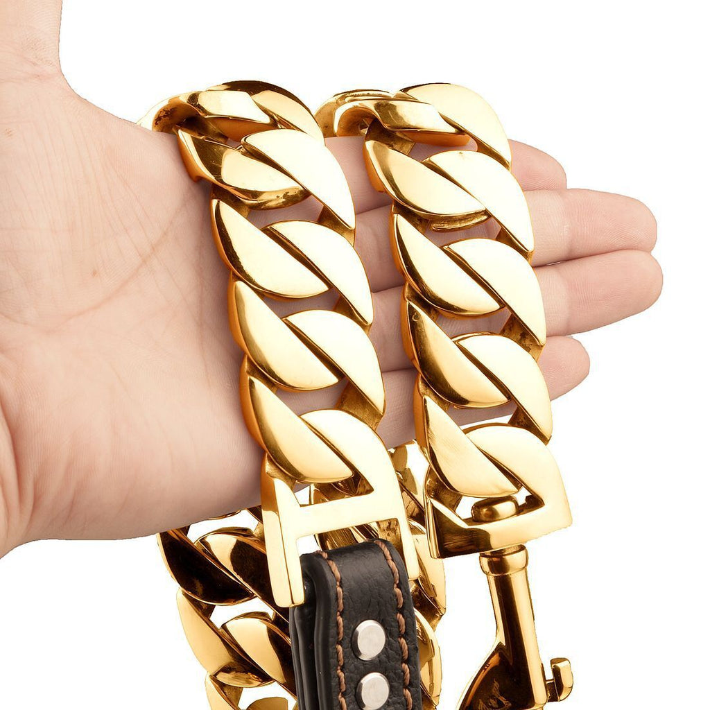 Halskette für Hunde, 32mm, Edelstahl | LuxeStyle