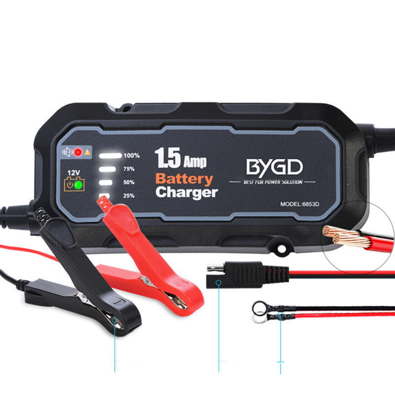 Auto- und Motorrad-Batterieladegerät 12V – Bild 5 | LuxeStyle