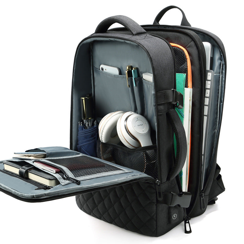 Oxford-Travelrucksack für Herren | LuxeStyle