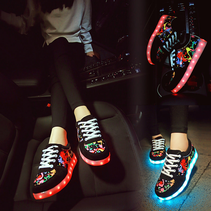 LED-Freizeitschuhe mit USB-Ladefunktion – Bild 7 | LuxeStyle