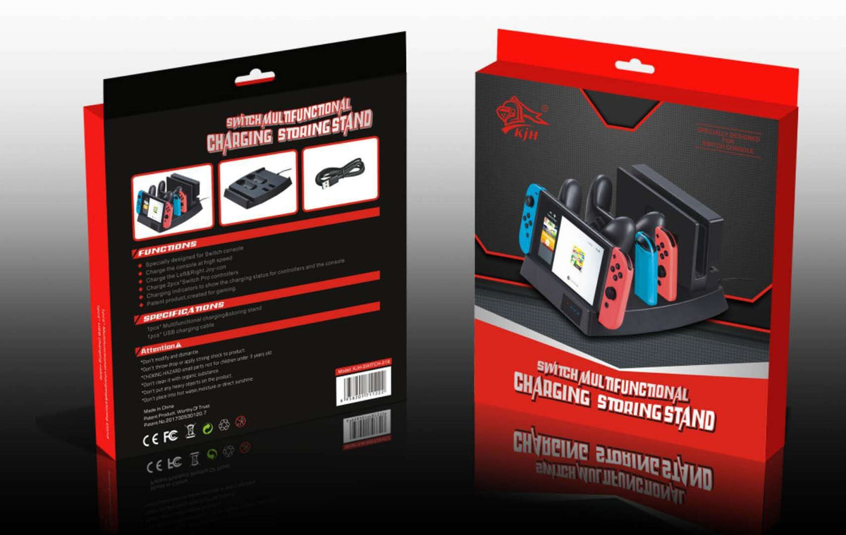 Multifunktionale Ladestation für Nintendo Switch – Bild 2 | LuxeStyle