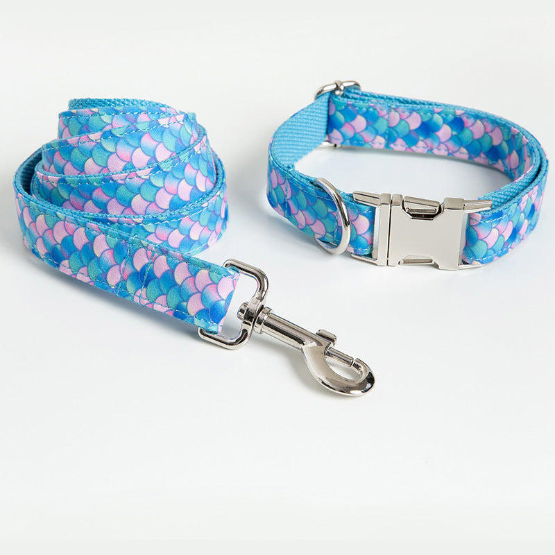 Meerjungfrauen-Halsband mit Leine | LuxeStyle