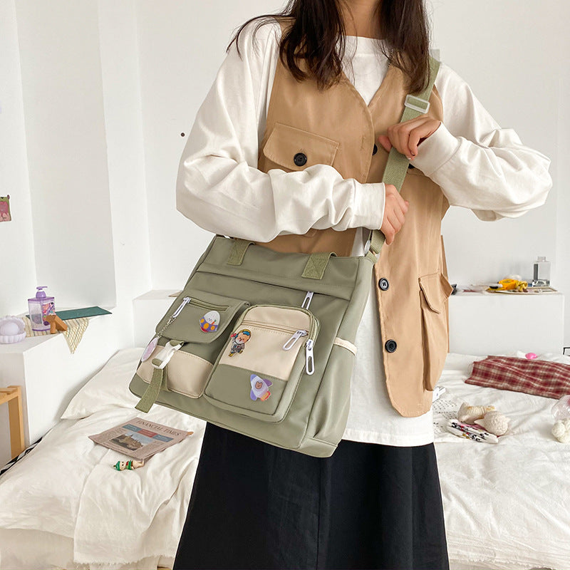 Nylon-Umhängetasche für Studentinnen – Bild 10 | LuxeStyle