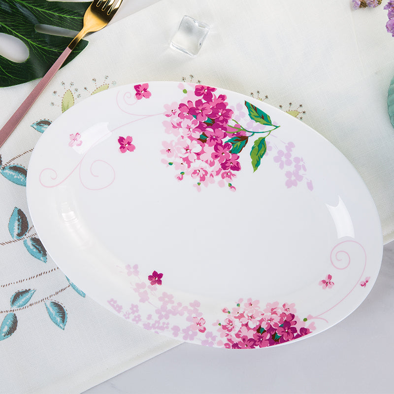 Ovale Jingdezhen Keramik Servierplatte – Bild 6 | LuxeStyle