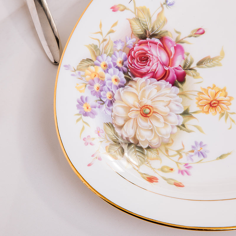 Ovale Jingdezhen Keramik Servierplatte | LuxeStyle
