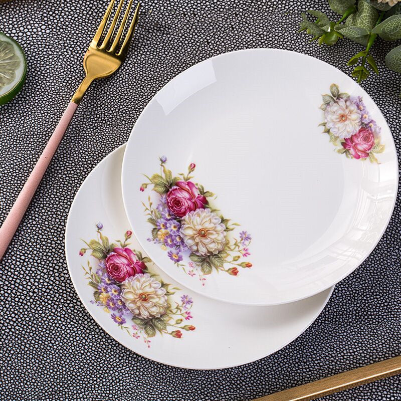 Japanisches Keramik-Tellerchen mit Blumenmuster, 6 Zoll – Bild 11 | LuxeStyle