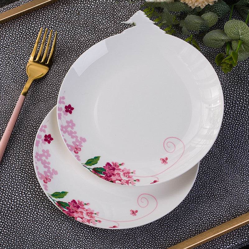 Japanisches Keramik-Tellerchen mit Blumenmuster, 6 Zoll – Bild 4 | LuxeStyle