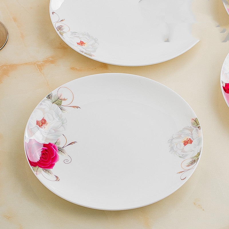 Mondteller aus Bone China Porzellan, 8 Zoll – Bild 7 | LuxeStyle
