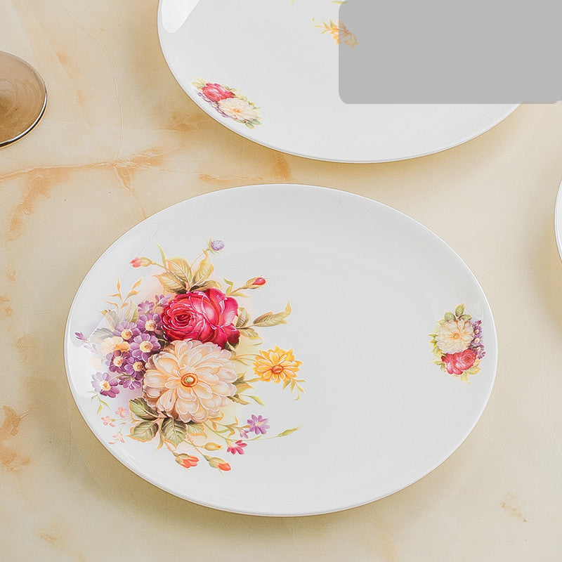 Mondteller aus Bone China Porzellan, 8 Zoll – Bild 6 | LuxeStyle