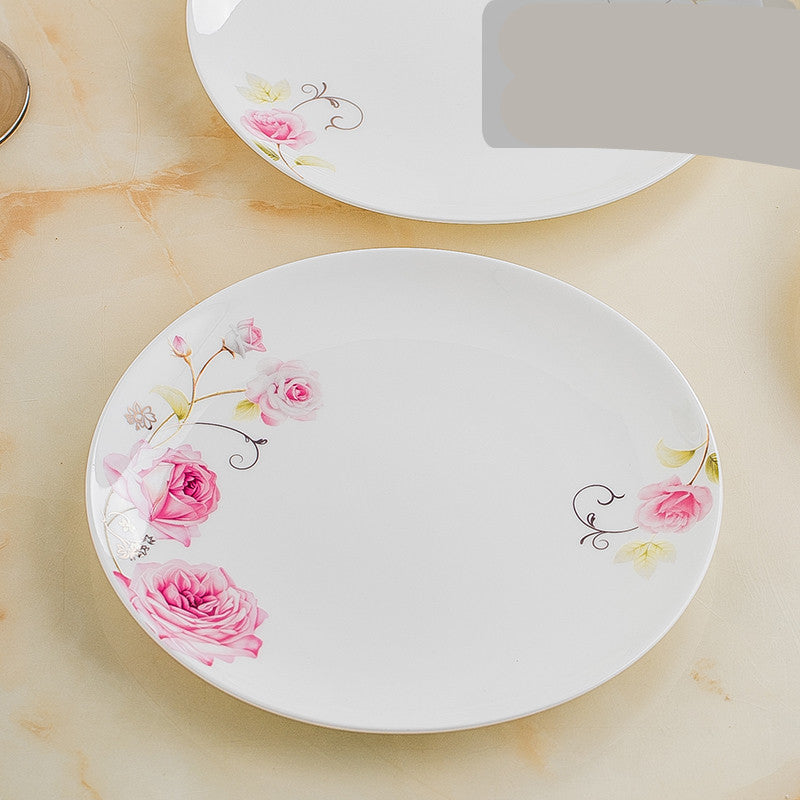 Mondteller aus Bone China Porzellan, 8 Zoll – Bild 3 | LuxeStyle