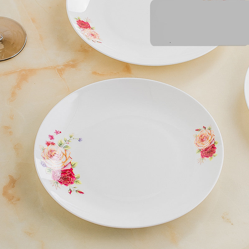 Mondteller aus Bone China Porzellan, 8 Zoll – Bild 5 | LuxeStyle