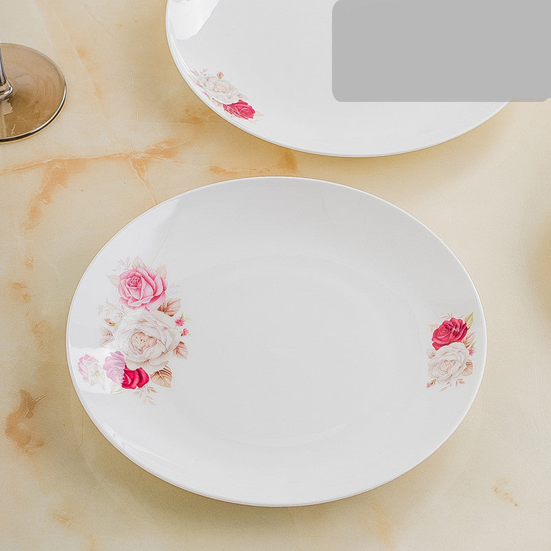 Mondteller aus Bone China Porzellan, 8 Zoll | LuxeStyle
