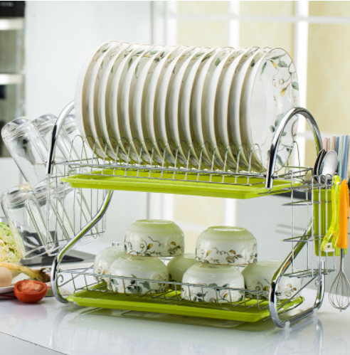 Abtropfgestell mit Geschirr- und Messerhalter – Bild 9 | LuxeStyle