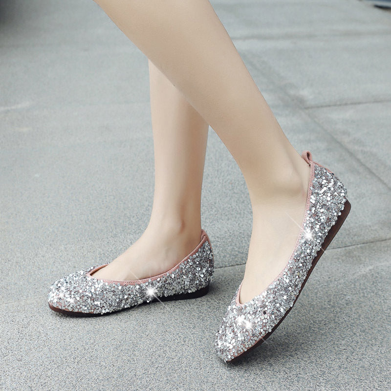 Mädchen Leder-Schuhe mit weicher Sohle