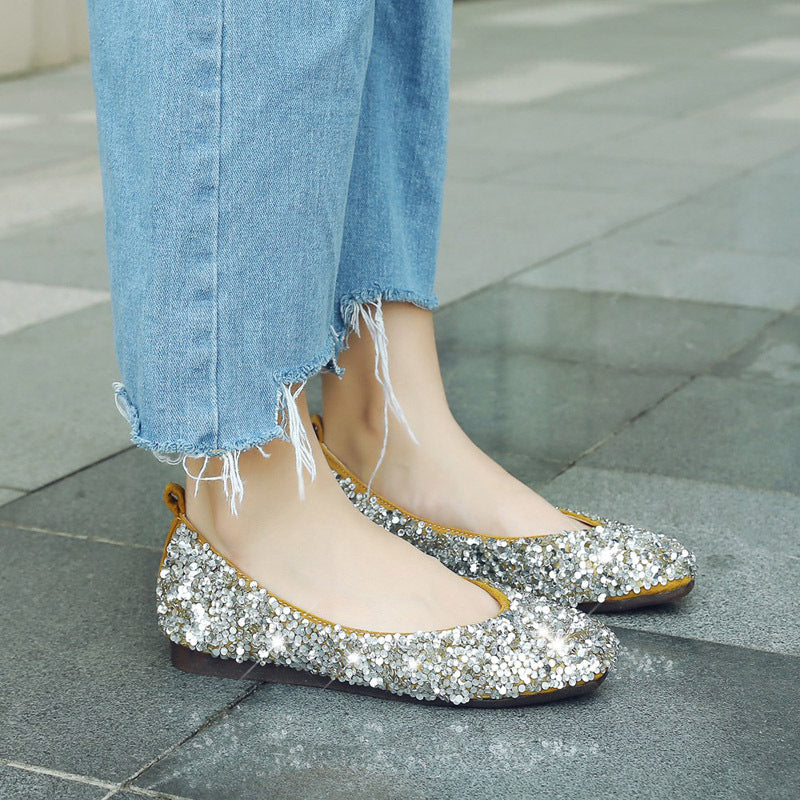 Mädchen Leder-Schuhe mit weicher Sohle