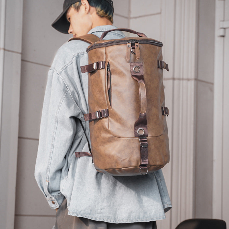 Reise-Rucksack für Herren aus Canvas – Bild 4 | LuxeStyle