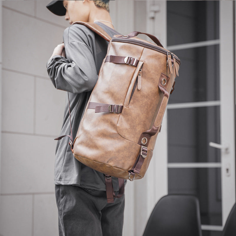 Reise-Rucksack für Herren aus Canvas – Bild 3 | LuxeStyle