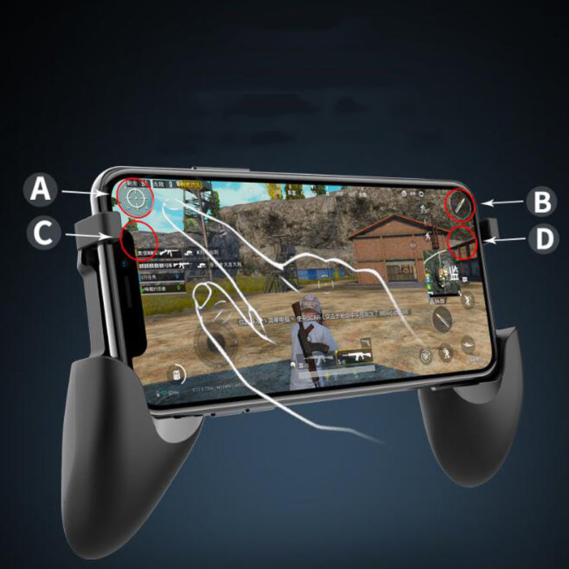Bluetooth Gamepad für iOS – Metall-Buttons