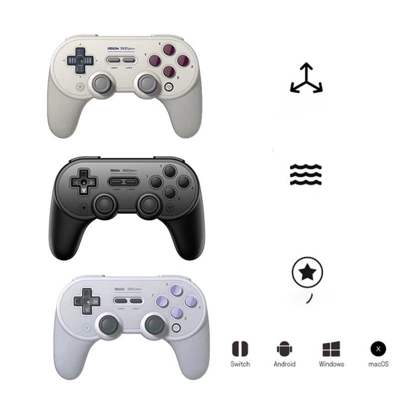 Bluetooth Gamecontroller für PC, Switch & Android