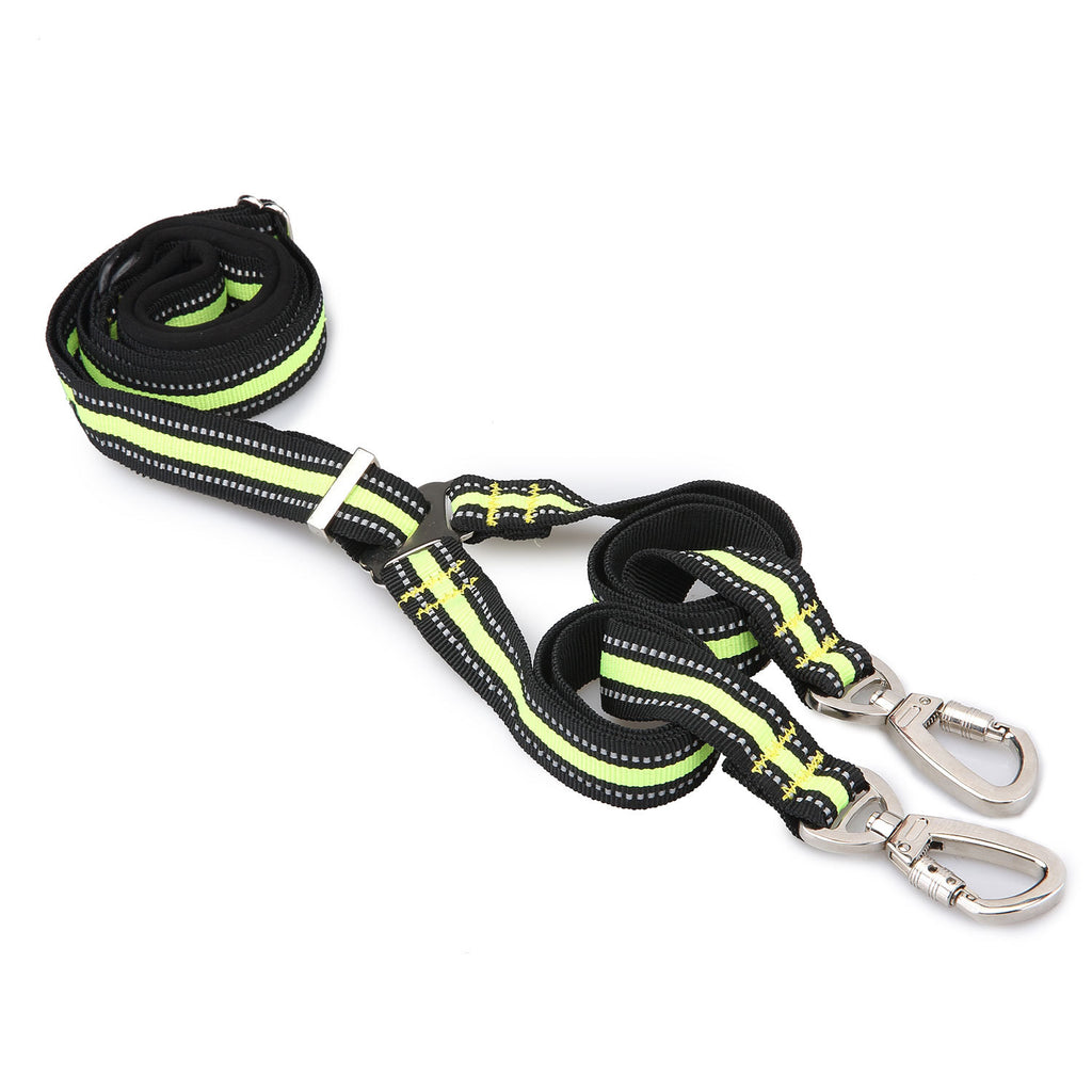 Verstellbare reflektierende Nylon-Doppelleine – Bild 2 | LuxeStyle