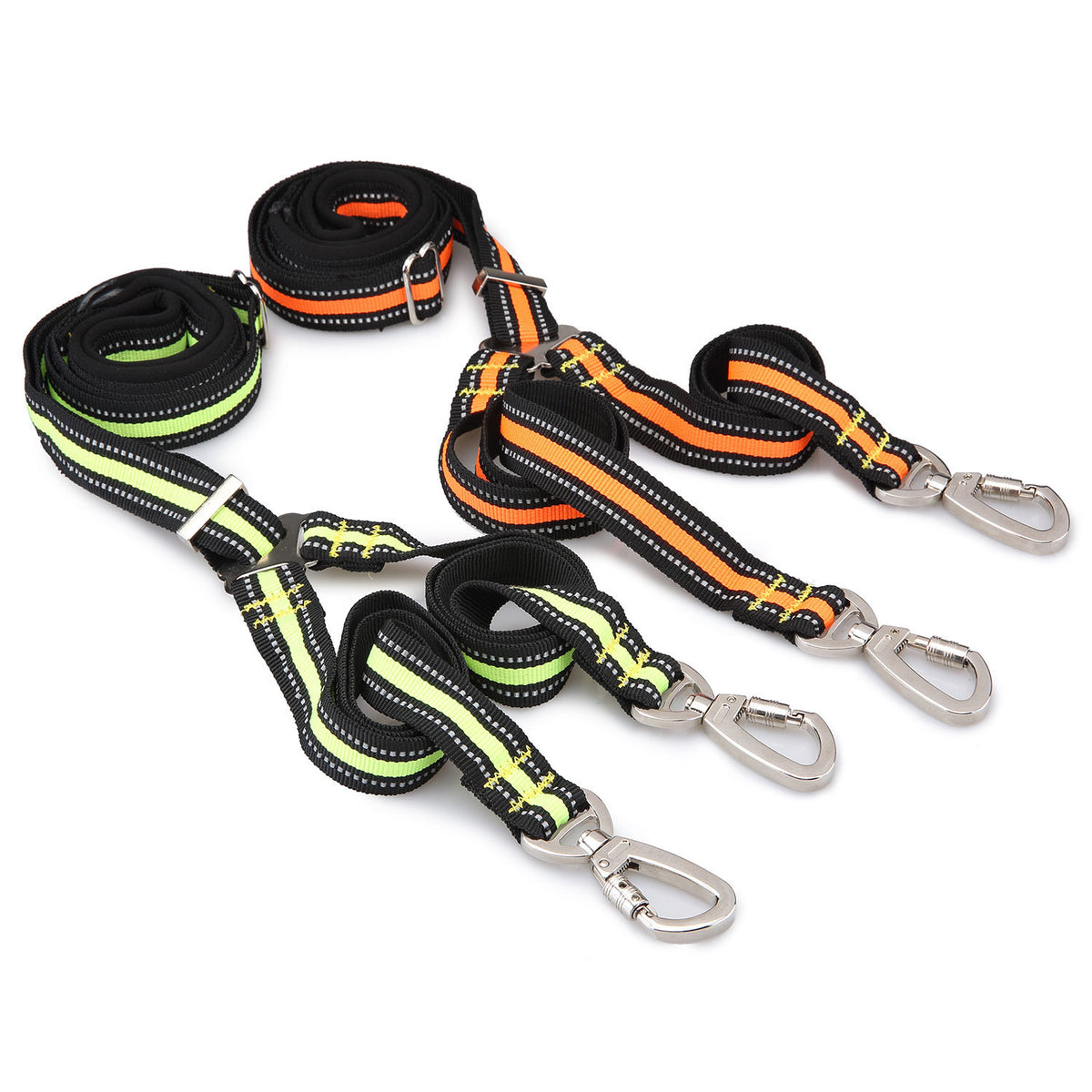 Verstellbare reflektierende Nylon-Doppelleine – Bild 3 | LuxeStyle