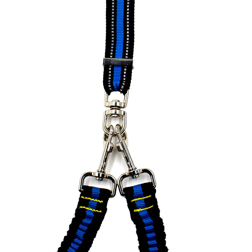 Verstellbare Nylon-Doppelleine für Hunde – Bild 7 | LuxeStyle