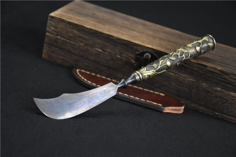 Guan Gong Teemesser mit Pinienblatt-Griff – Bild 4 | LuxeStyle