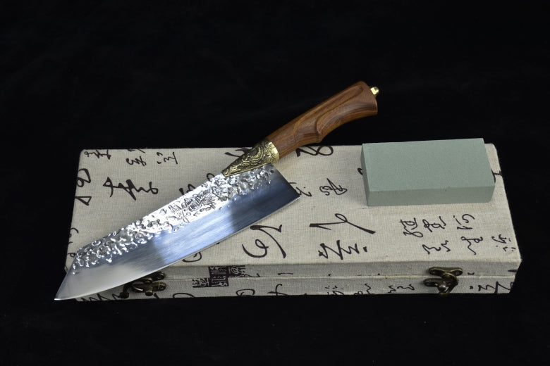 Kleines Küchenmesser aus Rosenholz | LuxeStyle