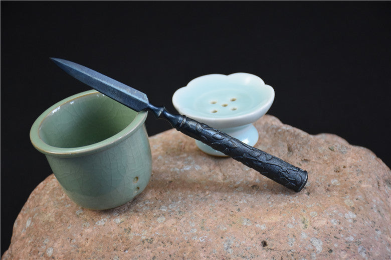 Longquan Tee-Messer aus integriertem Stahl – Bild 5 | LuxeStyle