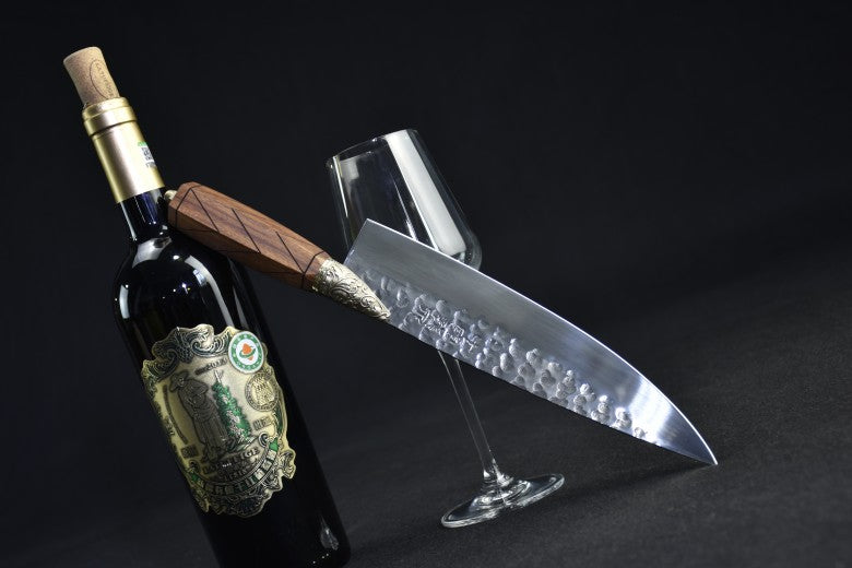 Sechseckiges Küchenmesser aus Palisander – Bild 5 | LuxeStyle