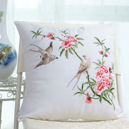 Blumenmuster-Kissenbezug – Bild 6 | LuxeStyle