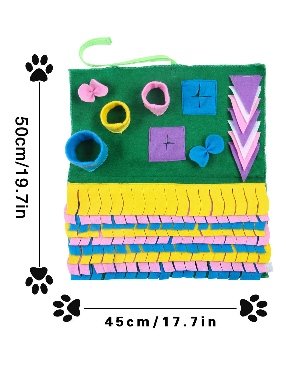 Schnüffel- und Futtersuchmatte für Hunde – Bild 4 | LuxeStyle
