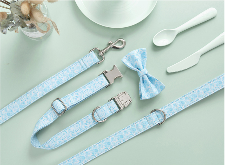 Paisley Halsband & Leine Set – Bild 7 | LuxeStyle