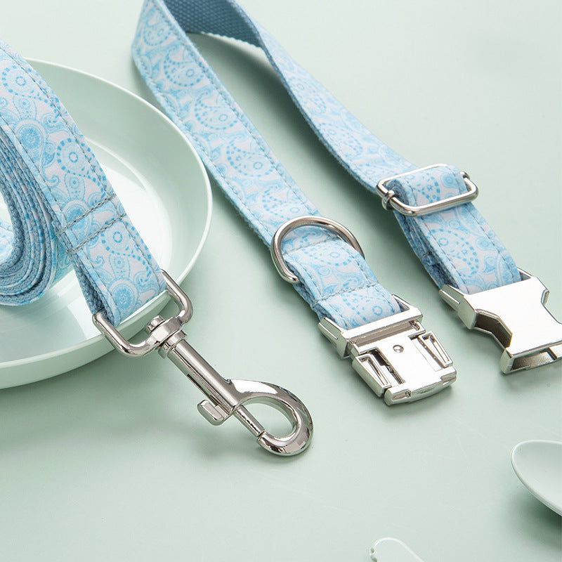 Paisley Halsband & Leine Set – Bild 3 | LuxeStyle