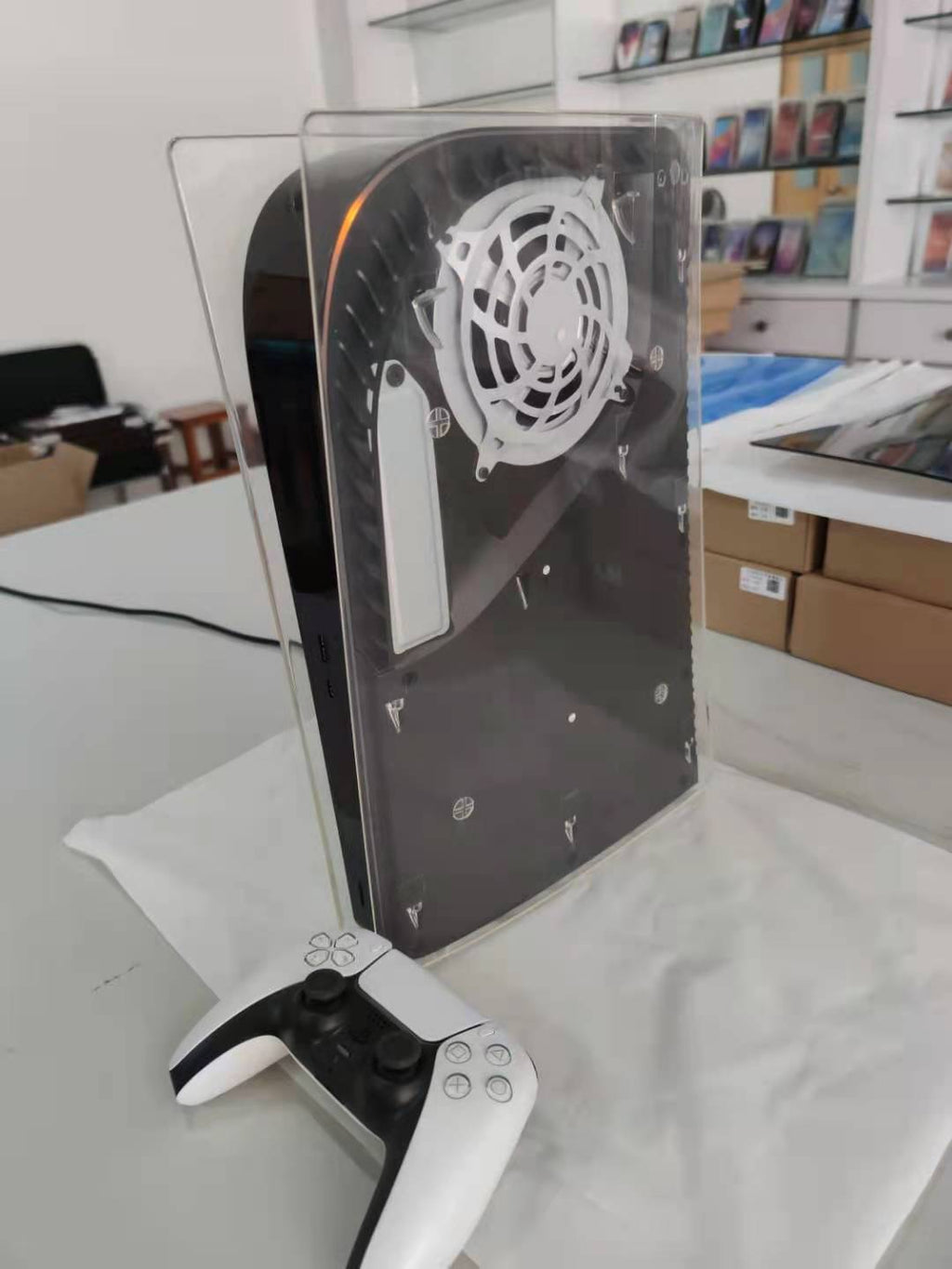 PS5 Digital Edition Hard Shell Case Transparent